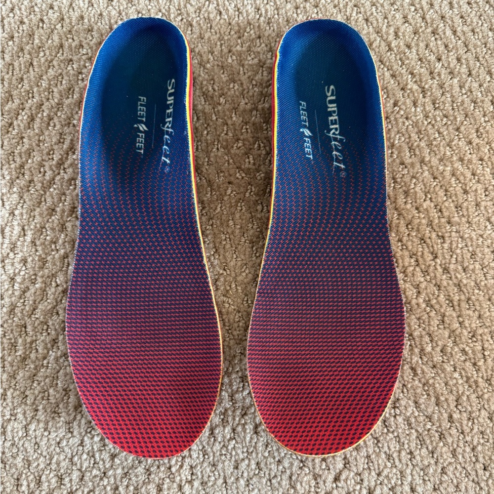 Superfeet Dynamic Run Max Athletic Flexible Comfort Shoe Inserts for Running